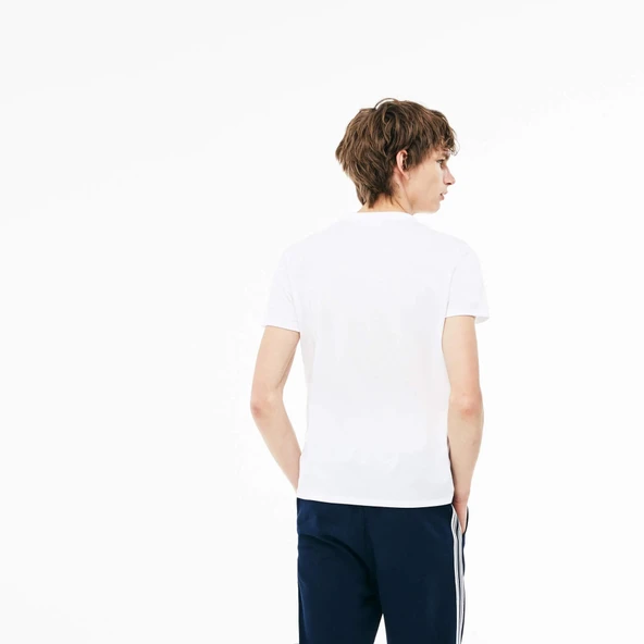 T-SHİRT LACOSTE TH6709-001 - Resim 3