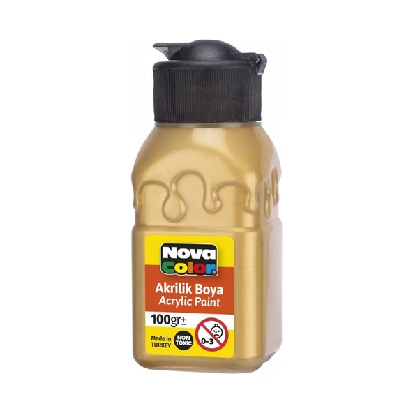 Akrilik Boya 100 Ml 1 Adet Nova Color Akrilik Boyalar 100 Ml 1 Adet ürün görseli 1