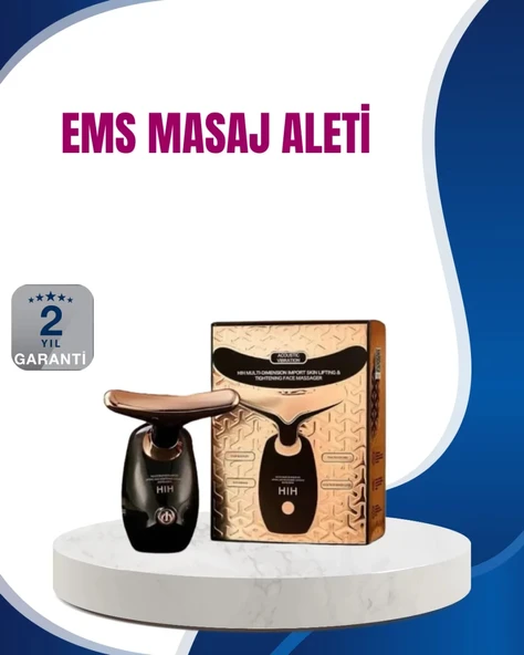 Nevamel® Kırışıklık Karşıtı Ultrasonik Titreşimli Yüz Masaj Aleti ürün görseli 1