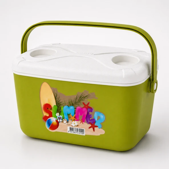 Kale Termos 10 LT BUZZY BASKILI BUZLUK TERMOS (1180 COOLER BOX) ürün görseli 1