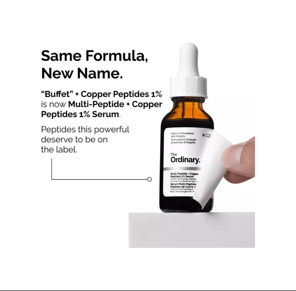 The Ordinary Multi-peptide + Copper Peptides 1% Serum 30ml - Resim 3