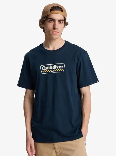 Quiksilver Yazı Baskılı Erkek Tişört EQYZT08288 ürün görseli 1