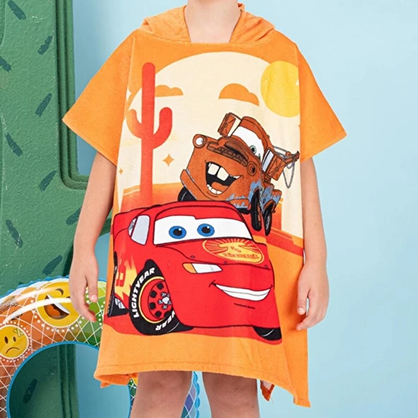 Özdilek Cars Springs Disney Lisanslı Kadife Çocuk Panço 4/9 Yaş ürün görseli 1