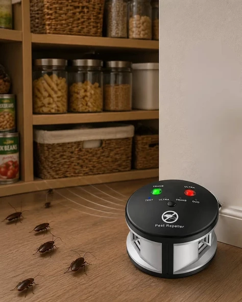 Nevamel® Kemirgen Kovucu Ultrasonik Sesli Fare Sıçan Uzaklaştırıcı Pratik Cihaz ürün görseli 1