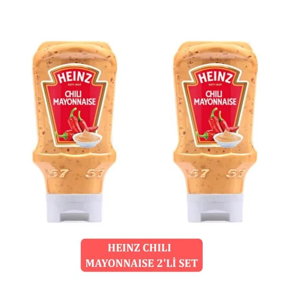 Heinz Chili (Acılı) Mayonez 405 GR 2'Li Set ürün görseli 1