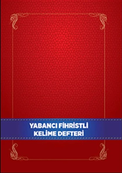 Yabancı Dil Fihristli Kelime Defteri ürün görseli 1