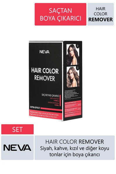 Neva Kozmetik Remover Saçtan Boya Çıkartıcı Set ürün görseli 1