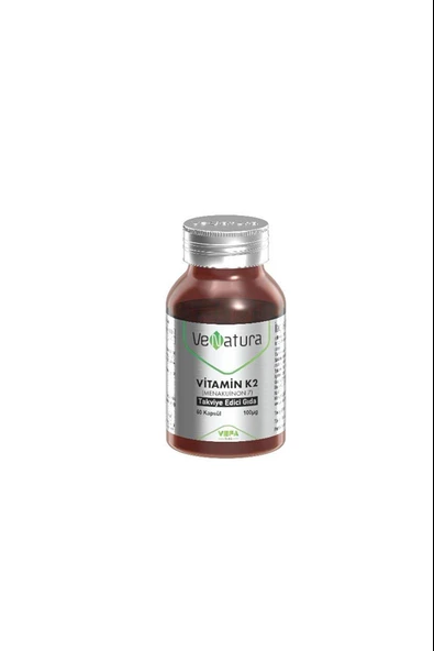 Venatura Vitamin K2 Menakuinon 7 Takviye Edici Gıda 60 Kapsül ürün görseli 1