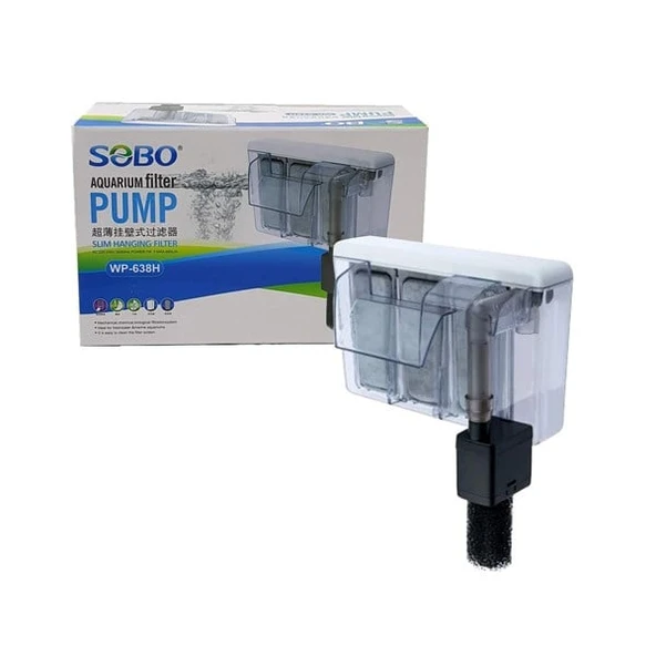 Sobo Mini Askı Filtre 400 Lt/h 6 W WP-628H ürün görseli 1