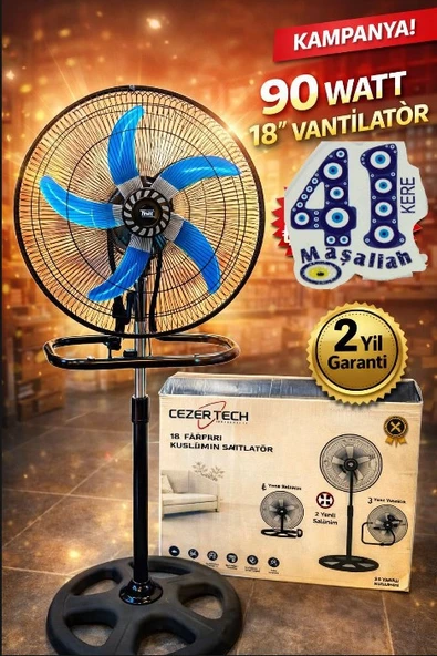 18 ınch 5 kanat vantilatör - Resim 2