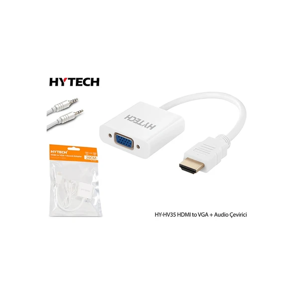 Nevamel® HYTECH HY-HV35 HDMI To VGA Çevirici(1923) ürün görseli 1