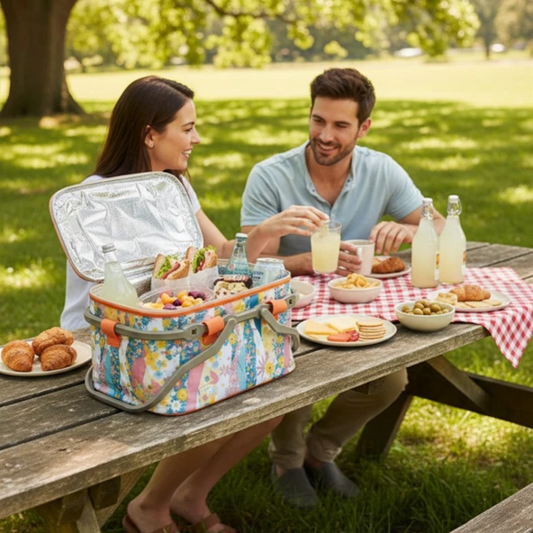 20 LT Piknik Sepeti ( 1113 Picnic Bag  ) - Resim 5
