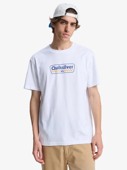 Quiksilver Yazı Baskılı Erkek Tişört EQYZT08288 ürün görseli 1