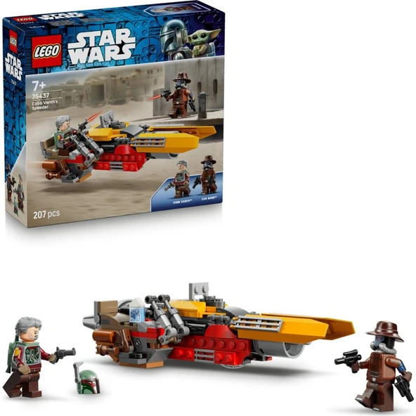LEGO 75437 Star Wars: The Mandalorian™ Cobb Vanth’ın Hız Motoru ürün görseli 1