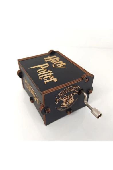Harry Potter Always Lazer Işlemeli Çevirmeli Mini Müzik Kutusu - Resim 5