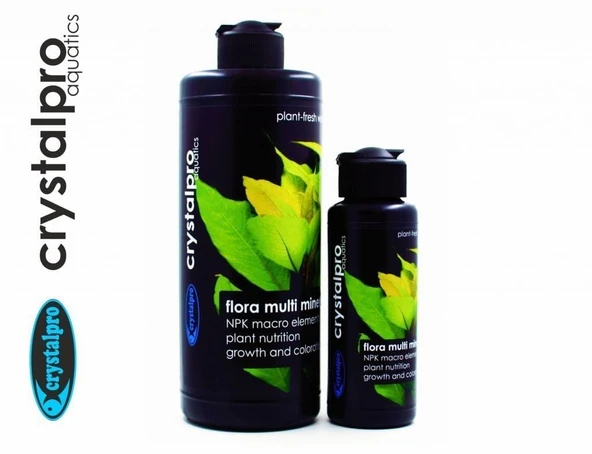 Crystalpro Flora Multi Minerals NPK Macro 125ml ürün görseli 1