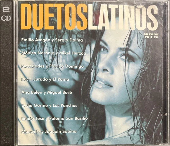 (Müzik CD sidir - Plak Değildir) CD Duetos Latinos Double CD ürün görseli 1