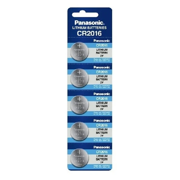 2016 3v Lityum Düğme Pil 5'li Paket - Resim 2