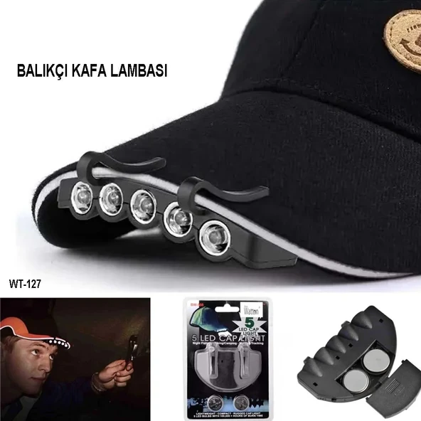 Şapkaya Takılan Lamba Wt-127 ürün görseli 1
