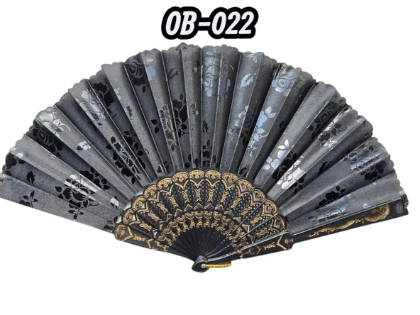 Plastik Kumaş Yelpaze 12'li Ob-022 ürün görseli 1