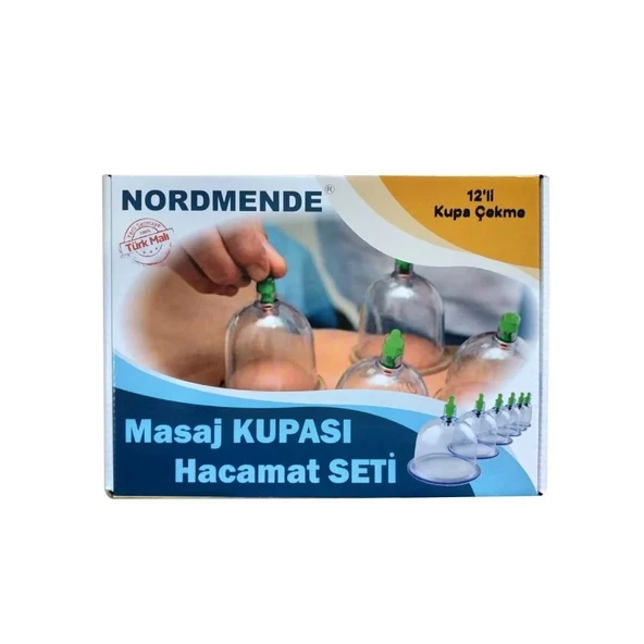 1239li Hacamat Masaj Kupa Seti - Resim 3