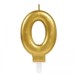 0 Rakam Mum Gold Renk ürün görseli 1