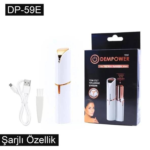 Şarjlı Yüz Tüy Alıcı Epilasyon Aleti Flawles Kısa ürün görseli 1