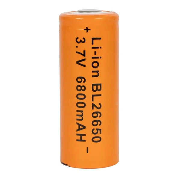 Bl26650 3.7v 6800 Mah Lithium Li-ion Şarjlı Pil ürün görseli 1