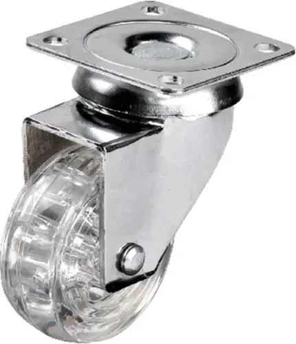 301 - 50x20 Mm Şeffaf Makaralı Tablalı Teker - Resim 11