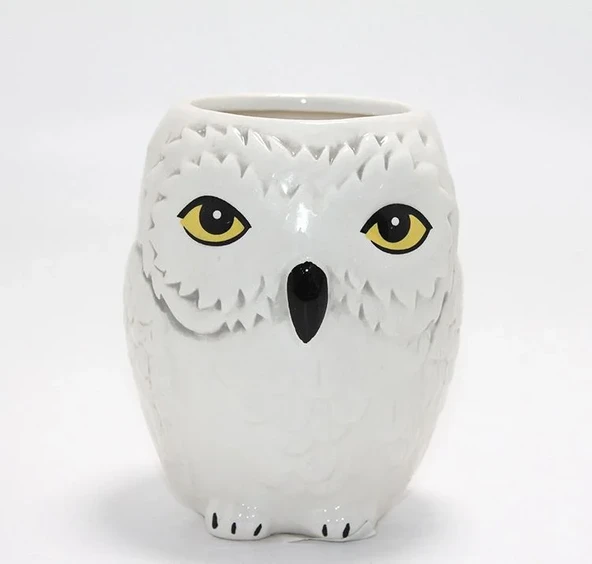 Harry Potter Hedwig Tasarım Porselen Kupa Bardak Alk4494 ürün görseli 1