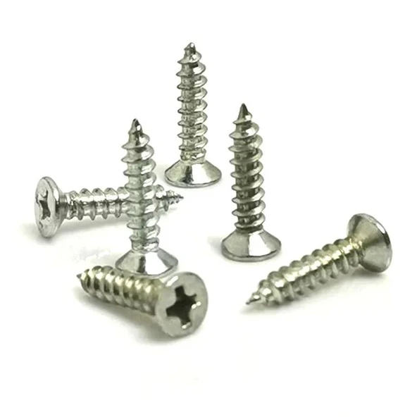 Klips, Menteşe, Ayak, Ağaç, Sunta Vidası 3x13 Mm - Nikel 100 Adet ürün görseli 1