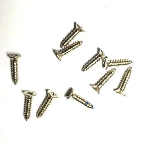 Klips, Menteşe, Ayak, Ağaç, Sunta Vidası 2,2x9,5mm - Nikel 100 Adet ürün görseli 1
