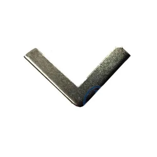 Kitap, Kapak, Menü, Albüm Köşesi, Orta - 18x32mm, Nikel, 20 Adet ürün görseli 1