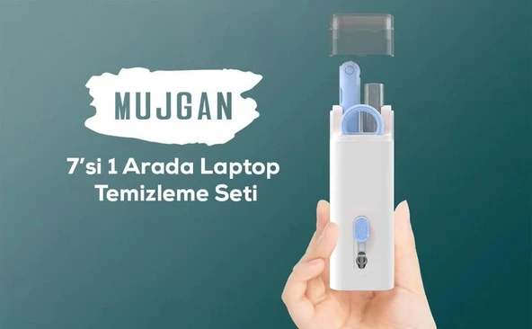 7 Parça Klavye Ve Kulaklık Temizleme Fırça Seti ürün görseli 1