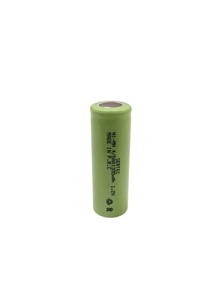 Sertec - 1.2v 1300 Mah - 4/5aa- Ni-mh Şarjlı Pil - (başsız / Flat Head) ürün görseli 1
