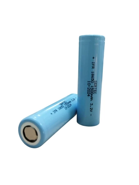 Sertec 3.2v Ifr18650 1500 Mah Lifepo4 Pil ürün görseli 1