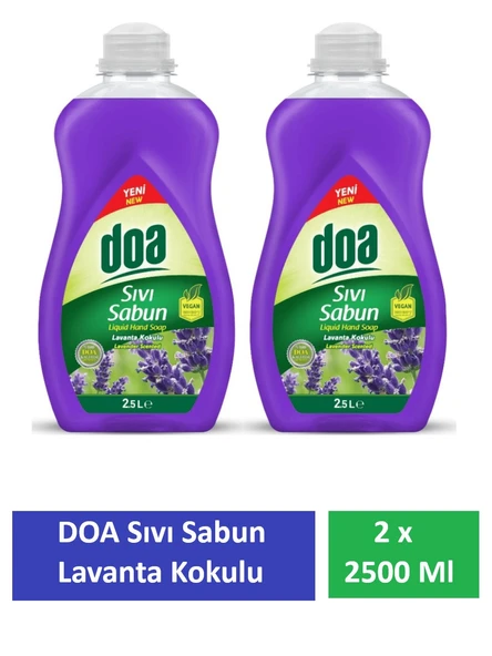 Doa Sıvı Sabun Lavanta 2,5 Lt x 2 Adet ürün görseli 1