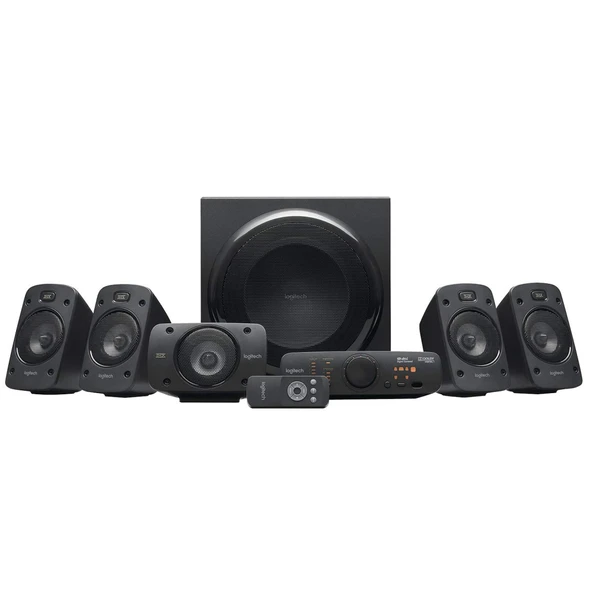 Nevamel® LOGITECH 980-000468 Z906 500W 5+1 Surround Uzaktan Kumandalı Ses Sistemi (Siyah)(1923) ürün görseli 1