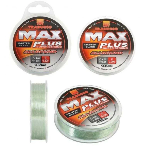 Trabucco Max Plus AllRound 300mt Monoflament Misina ürün görseli 1