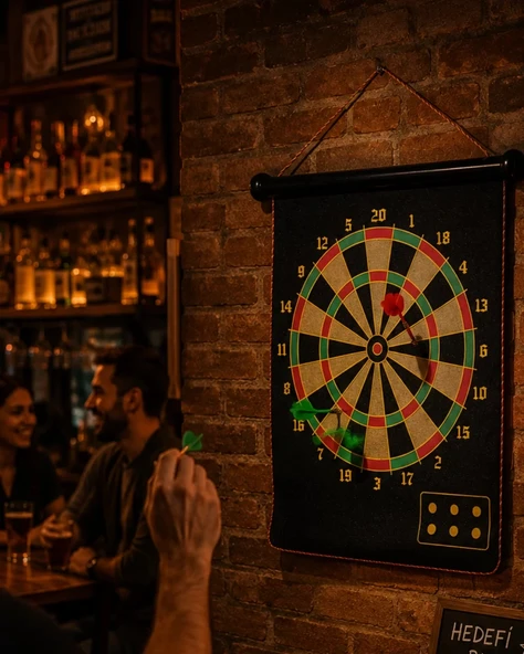 Nevamel® Katlanabilir Manyetik Dart Oyunu Zararsız Dart Okları ile Güvenli Eğlence ürün görseli 1