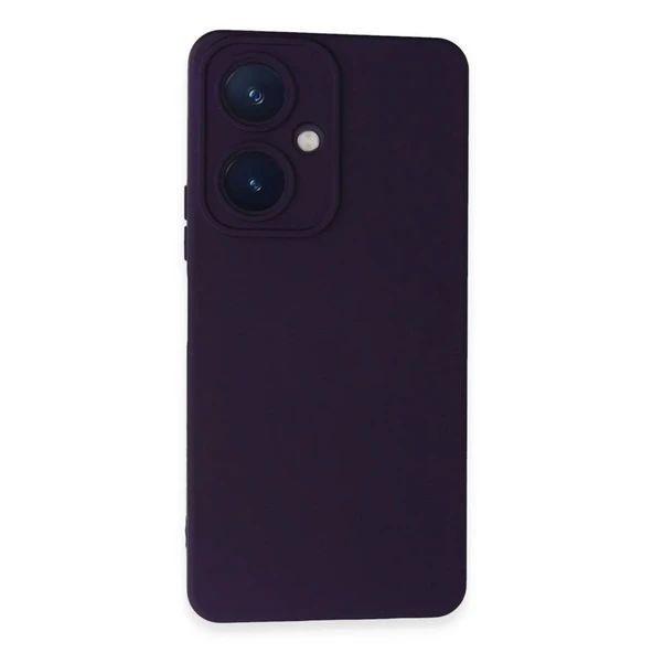 Vivo Y27 Kılıf Nano İçi Kadife Silikon - Mor ürün görseli 1