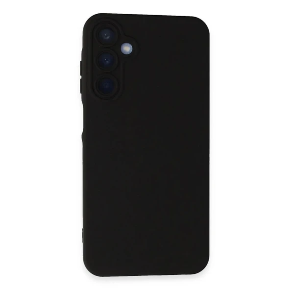 Samsung Galaxy A05s Kılıf Nano İçi Kadife Silikon - Siyah ürün görseli 1