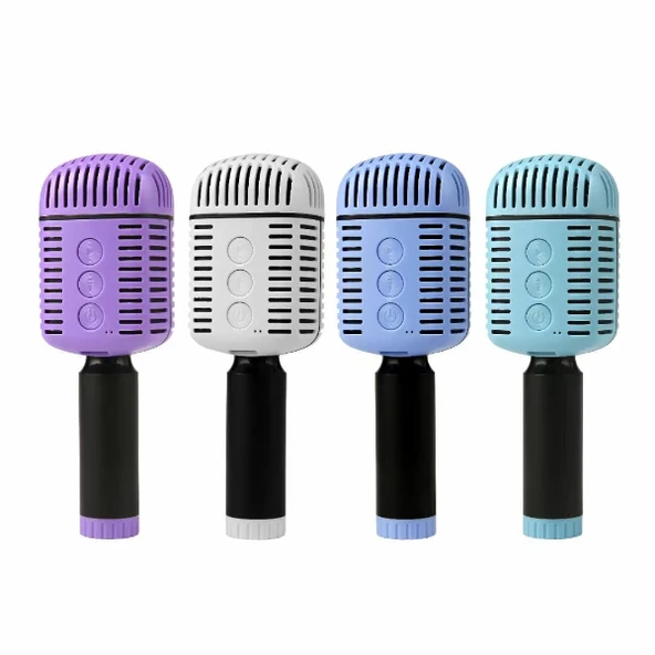 Kablosuz Hoparlörlü Karaoke Mikrofonu - Resim 2