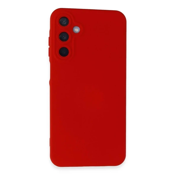 Samsung Galaxy A15 4g Kılıf Nano İçi Kadife Silikon - Kırmızı ürün görseli 1