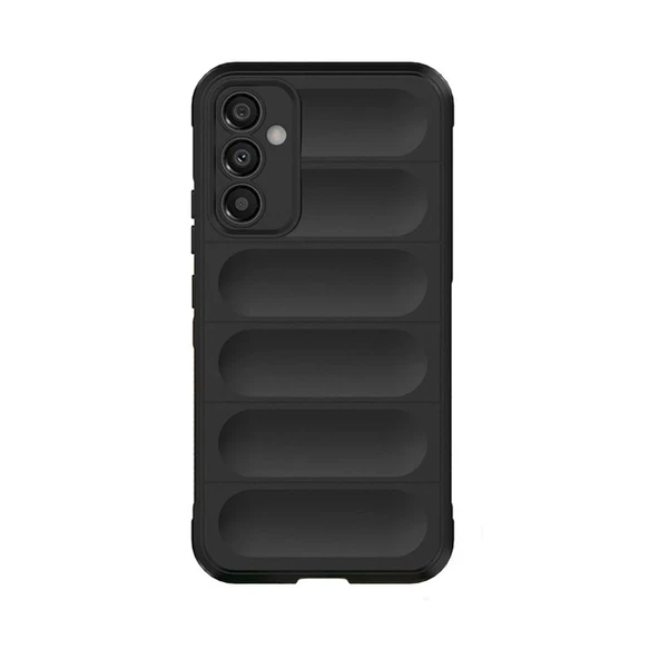 Samsung Galaxy A25 5g Kılıf Optimum Silikon - Siyah ürün görseli 1