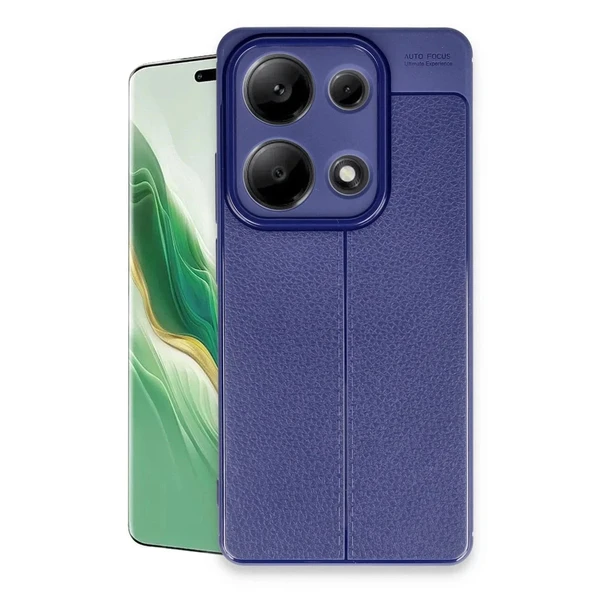 Xiaomi Redmi Note 13 Pro 4g Kılıf Auto Focus Kapak - Lacivert ürün görseli 1