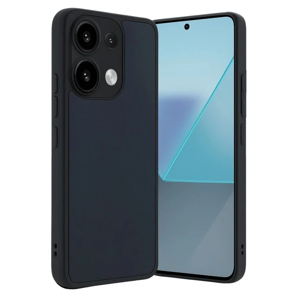 Xiaomi Redmi Note 13 4g Kılıf Aras Deri Kapak - Lacivert ürün görseli 1