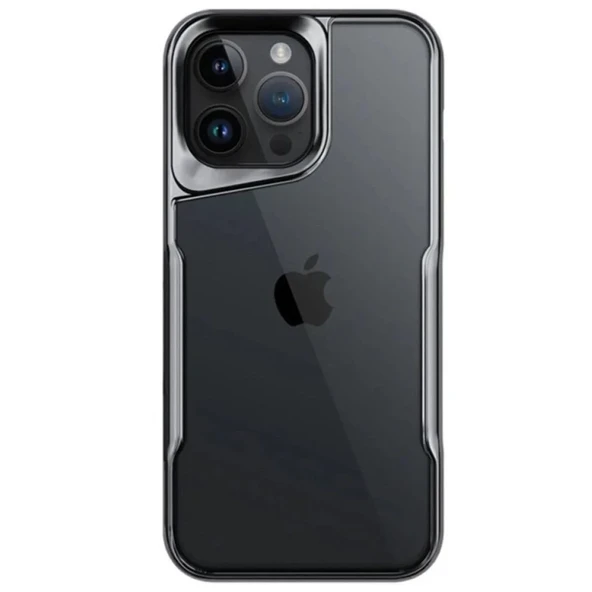 Apple İphone 14 Pro Max Kılıf Boyi Silikon Kapak - Titan Gri ürün görseli 1