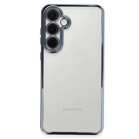 Samsung Galaxy S24 Fe Kılıf Razer Lensli Silikon - Lacivert ürün görseli 1