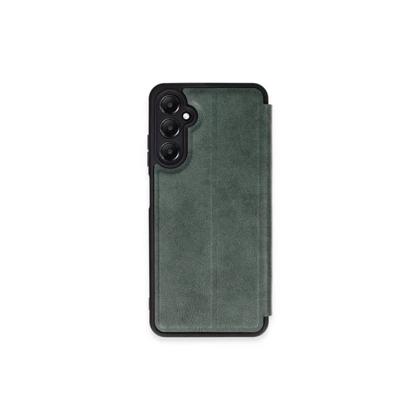 Samsung Galaxy S24 Fe Kılıf Flip Cover - Koyu Yeşil ürün görseli 1